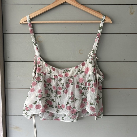 For Love & Lemons Floral Peasant Cami – Size M - Picture 6 of 6